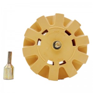 4 inch Rubber Eraser Wheel 100 mm  Decal Removal Eraser Wheel