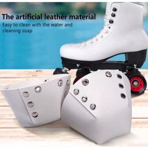 New Pu Leather Toe Guard Protectors Roller Skate Cap Shoes Cover Colorful