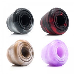 Factory price customized 5/16'' mix  color bolt-on toe stop for quad skate